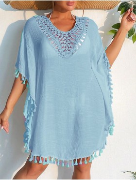 Lace Top W/ Fringes